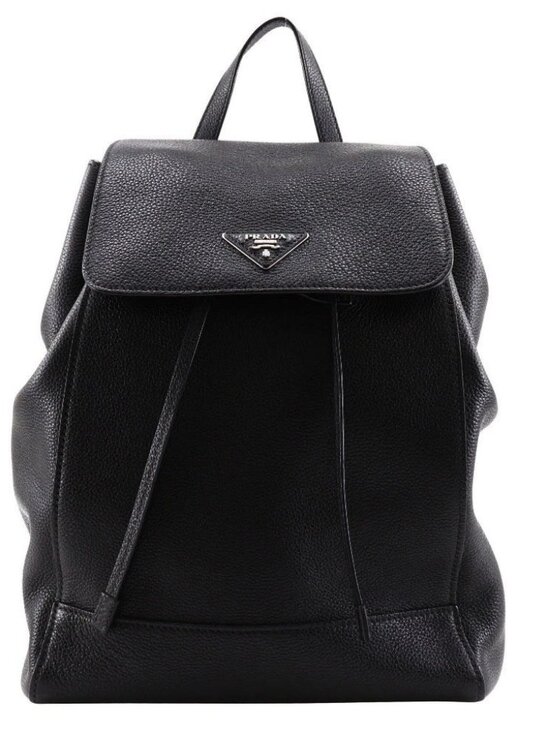 PRADA Backpack Backpack Daypack 1BZ007 black Calfskin unisex main image 13